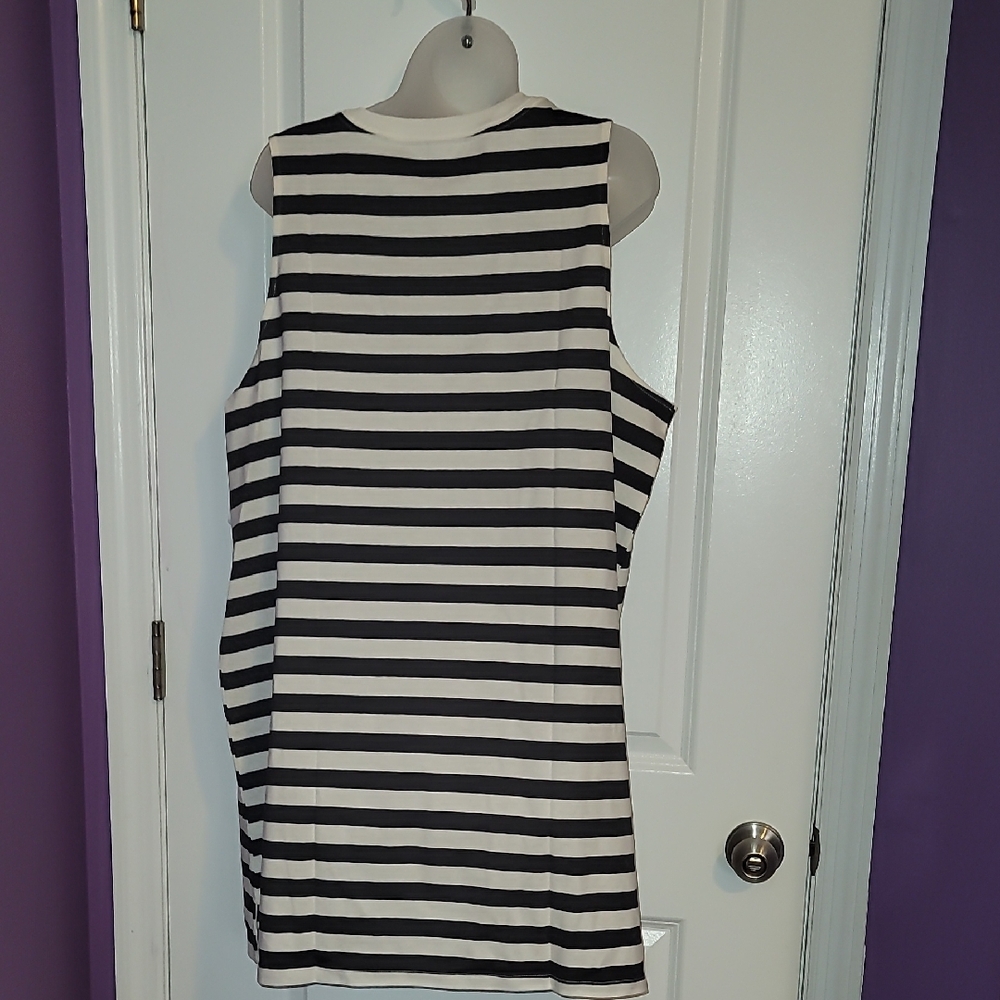 Old Navy Vintage Sleeveless Mini T-Shirt Dress Sz: XL Petite NWT - Picture 6 of 6